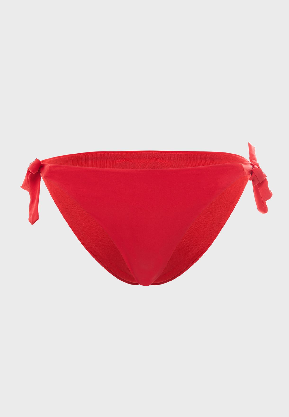 red tie side bikini