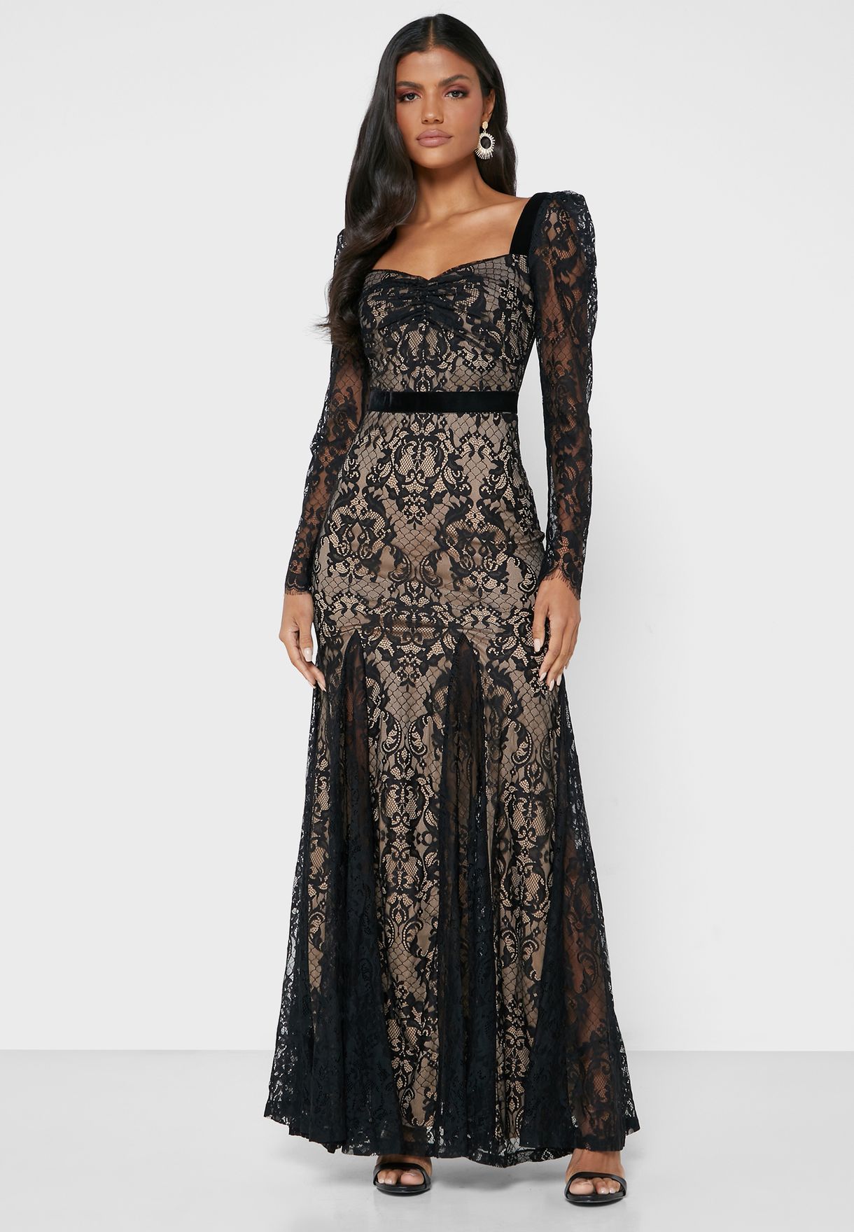 lace maxi dress size 18