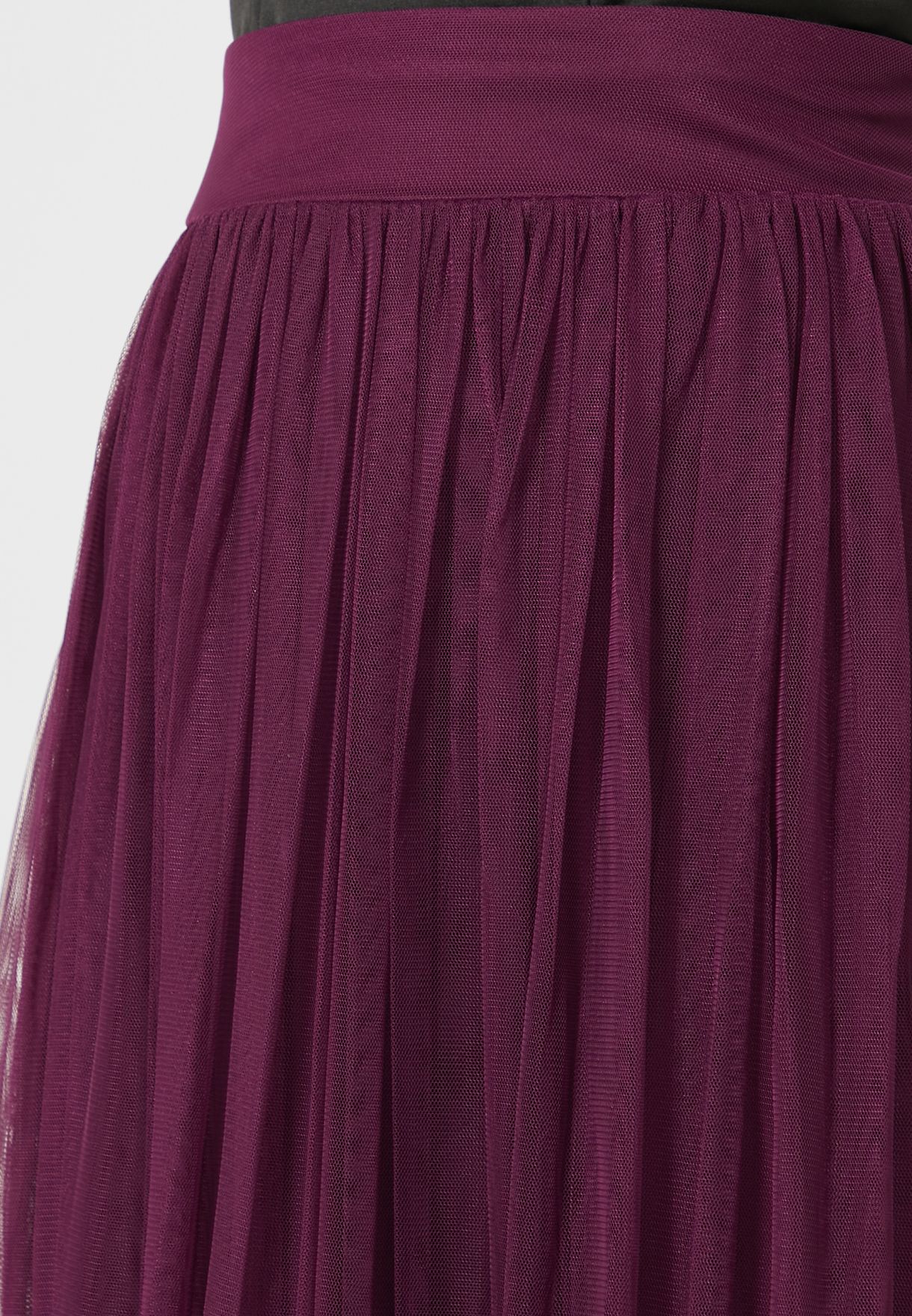 High Waist Midi Skirt