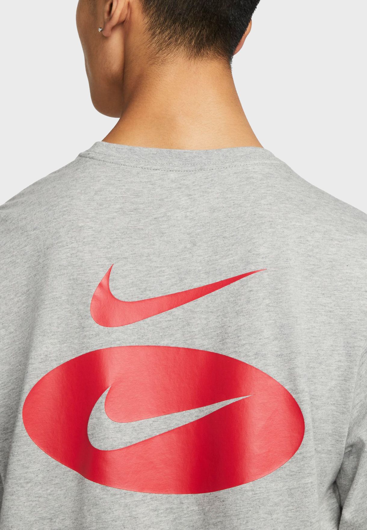 nike core t shirt grey