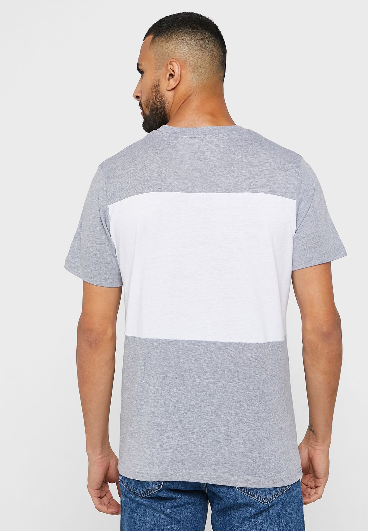 Logo Print Crew Neck T-Shirt