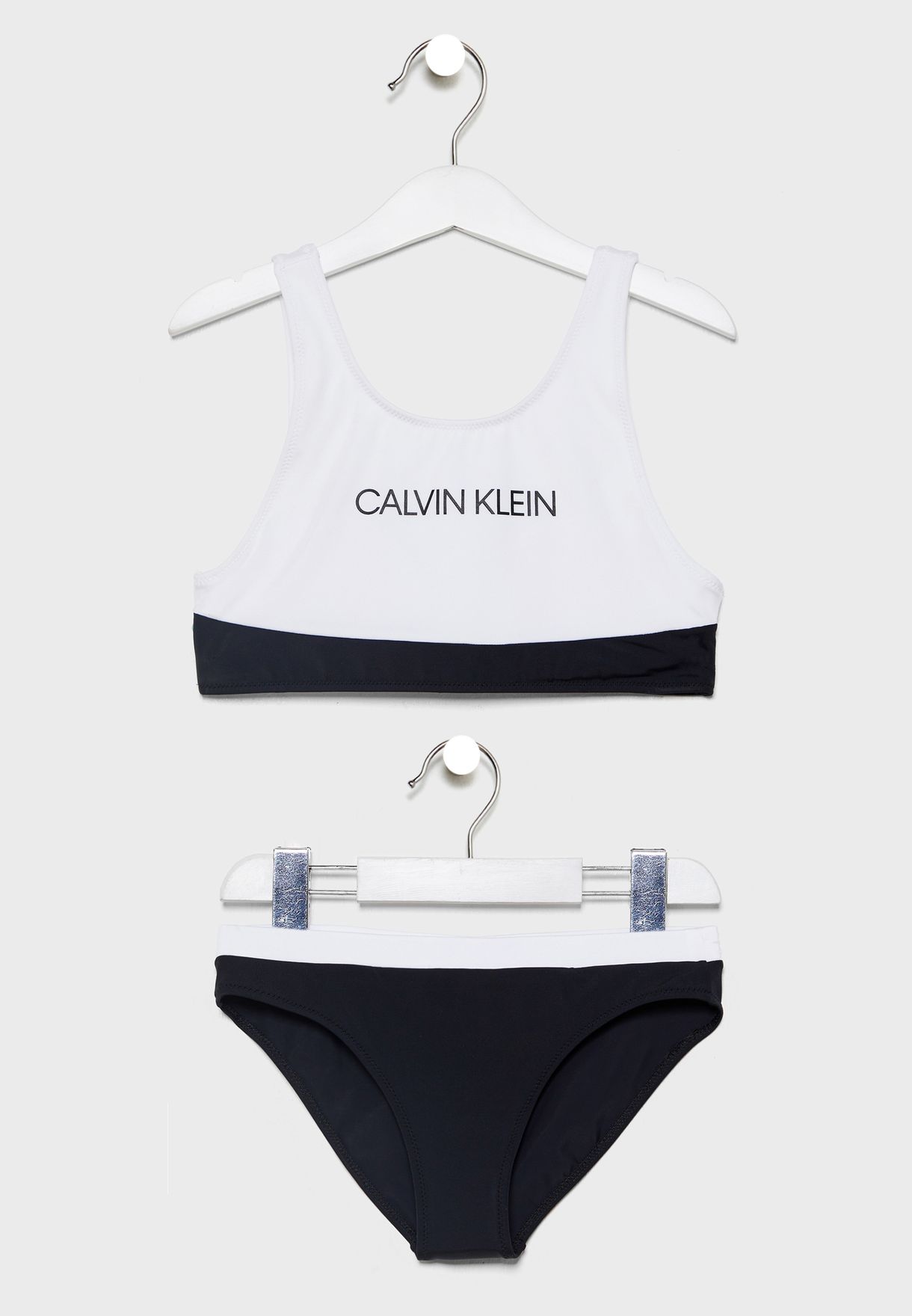 Buy Calvin Klein black Teen Logo Bikini for Kids in Muscat, Salalah