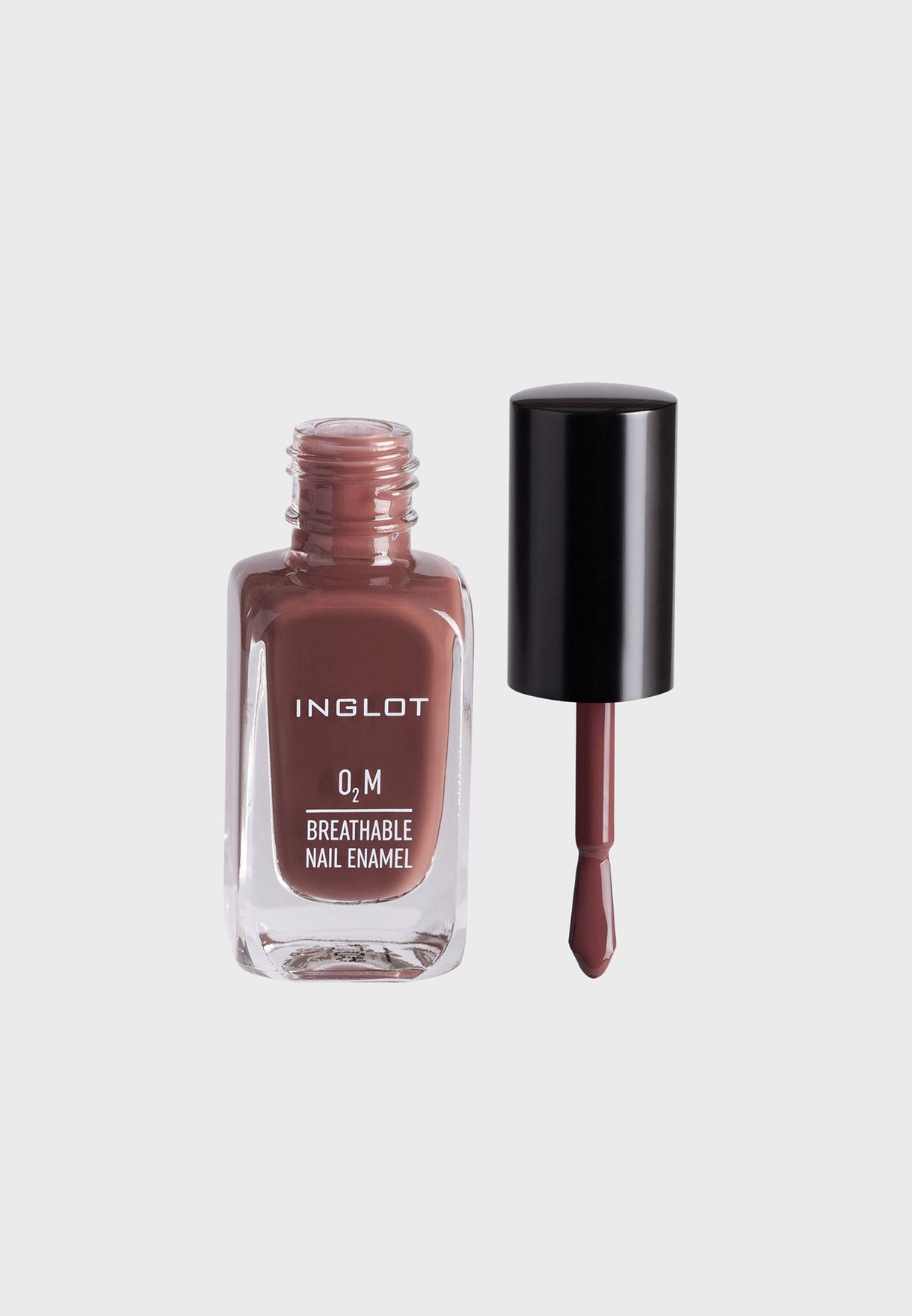 Buy Inglot brown O2M Breathable Nail Enamel 467 for Women in Riyadh, Jeddah