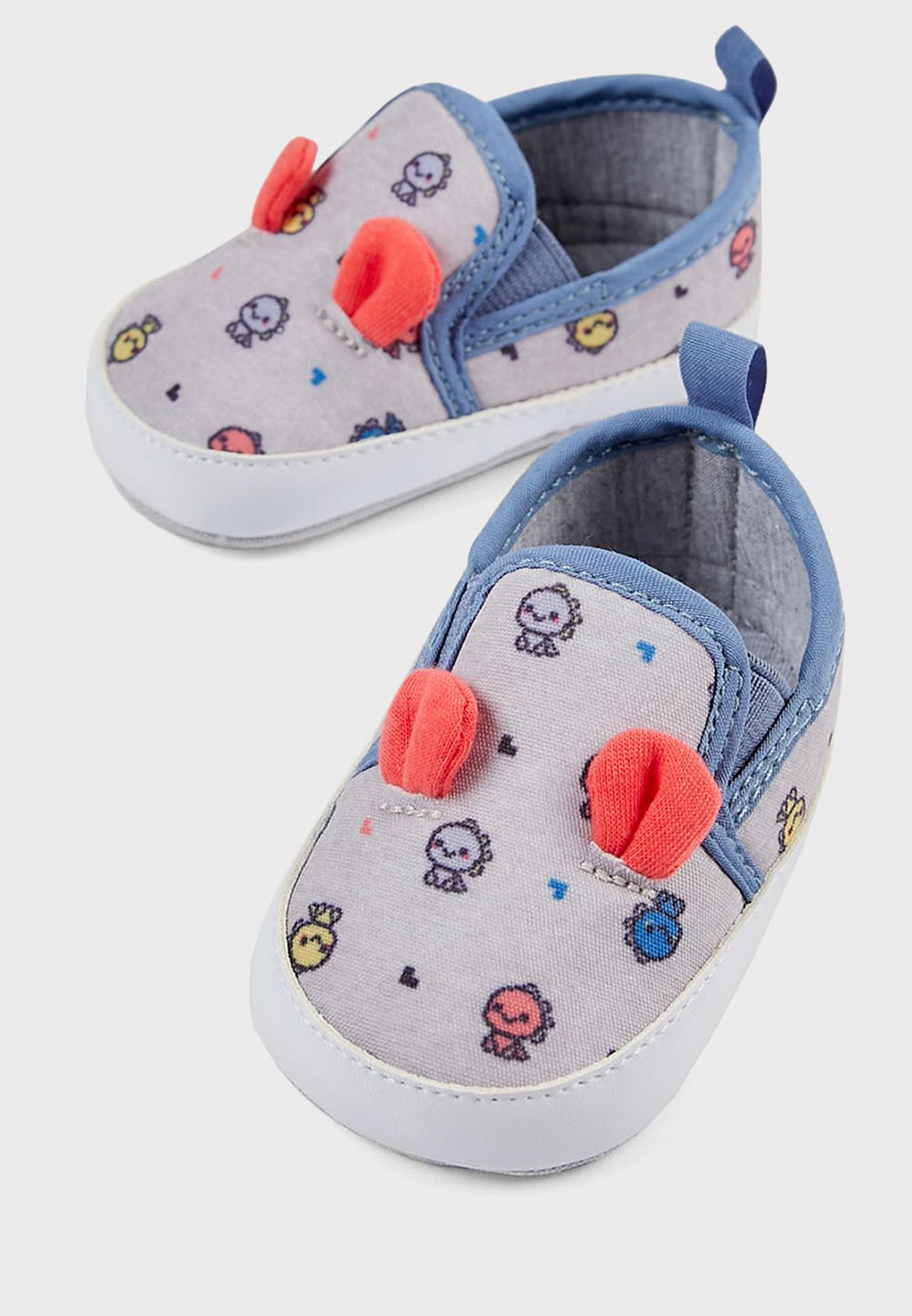 Infant Printed Slip Ons