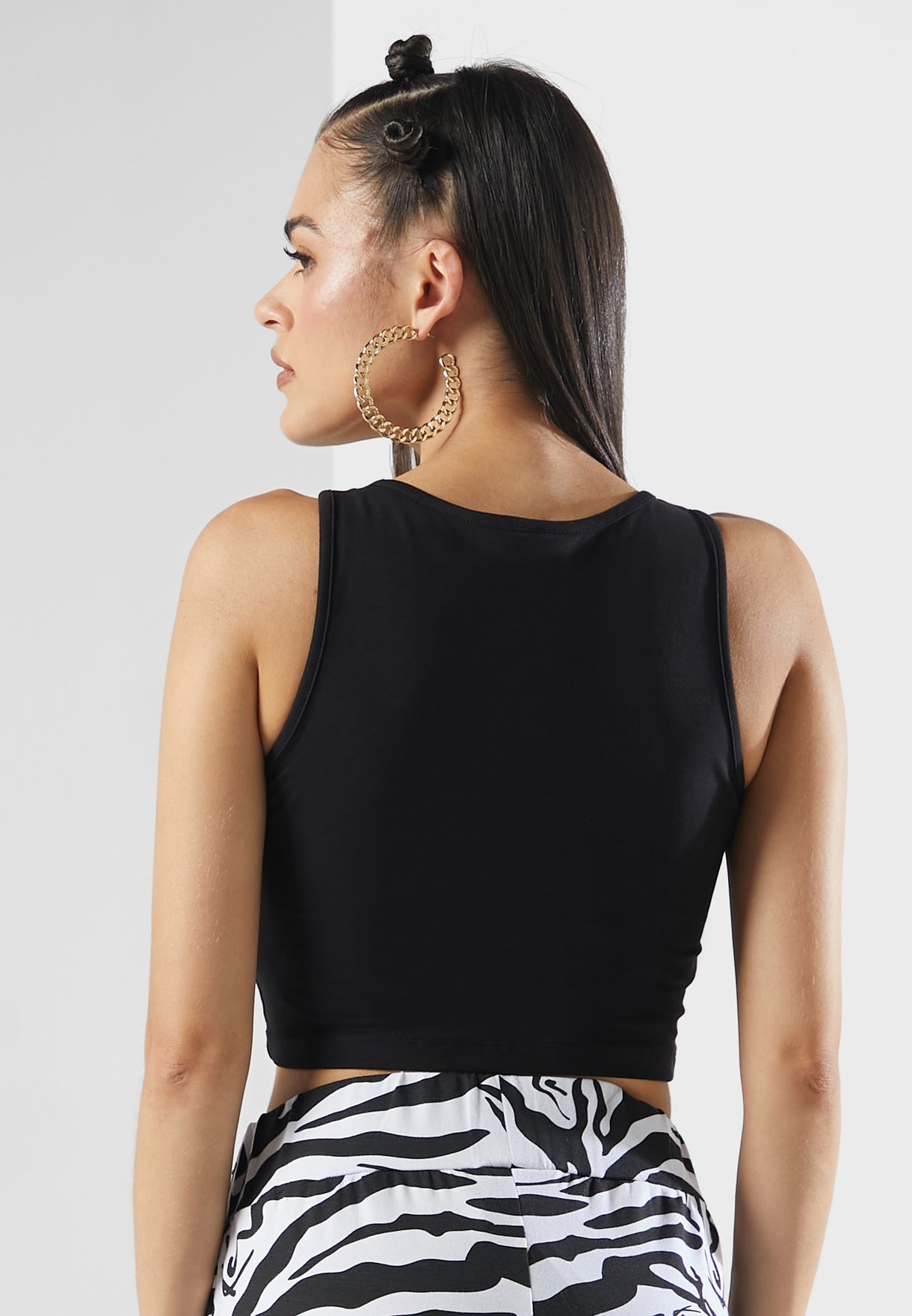 Chest Signature Cropped Top