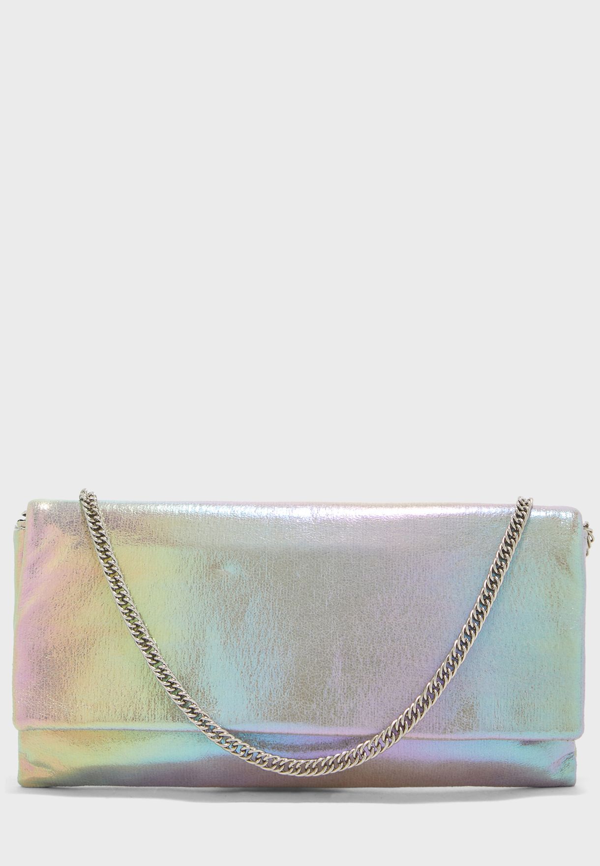 steve madden holographic purse