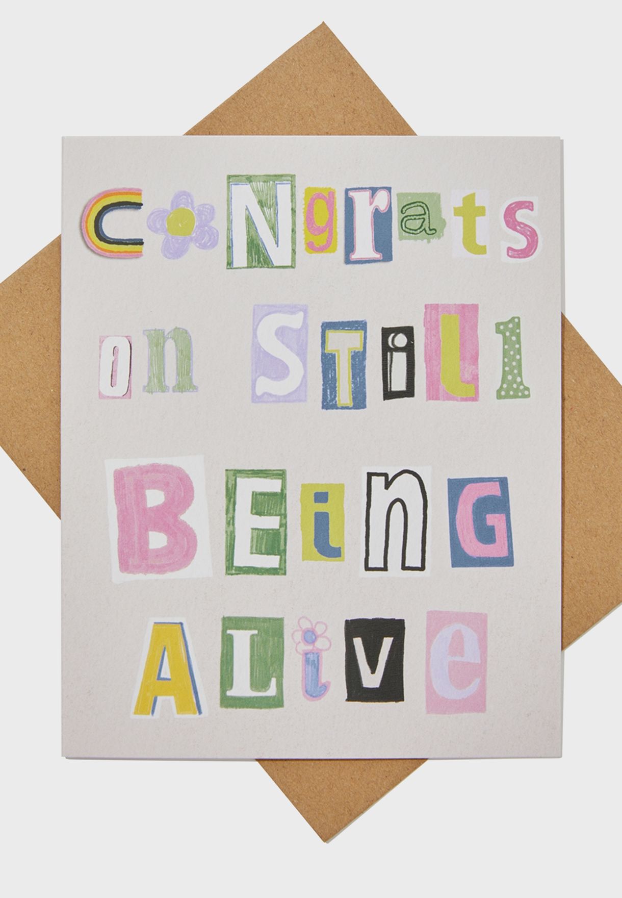 Congrats On Still Being Alive Funny Birthday Card