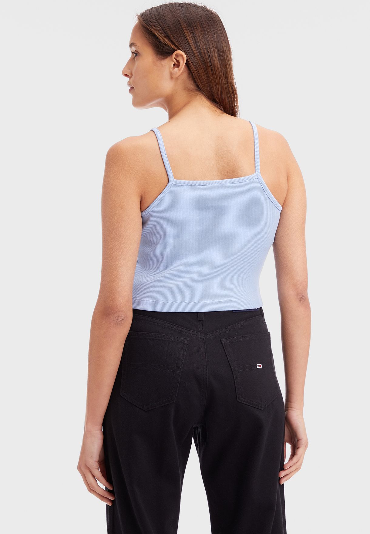 Strappy Logo Crop Top
