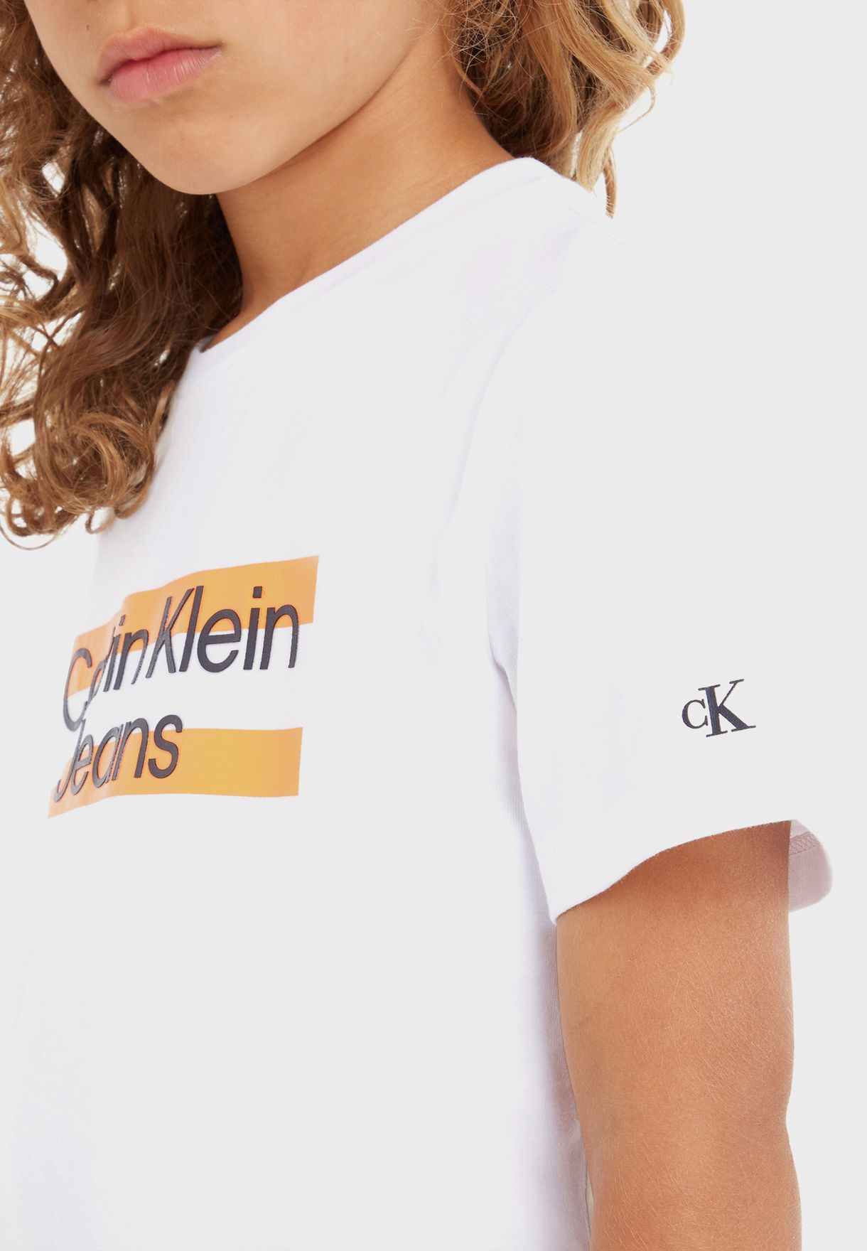 Kids Maxi Block Logo T-Shirt