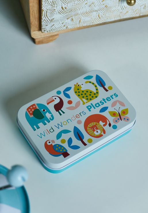 Pack Of 30 Wild Wonders Plasters In A Tin