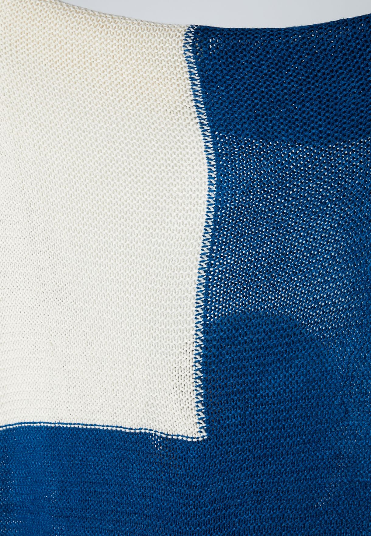 بطانية بنمط كتل الألوان 127 × 172 سم