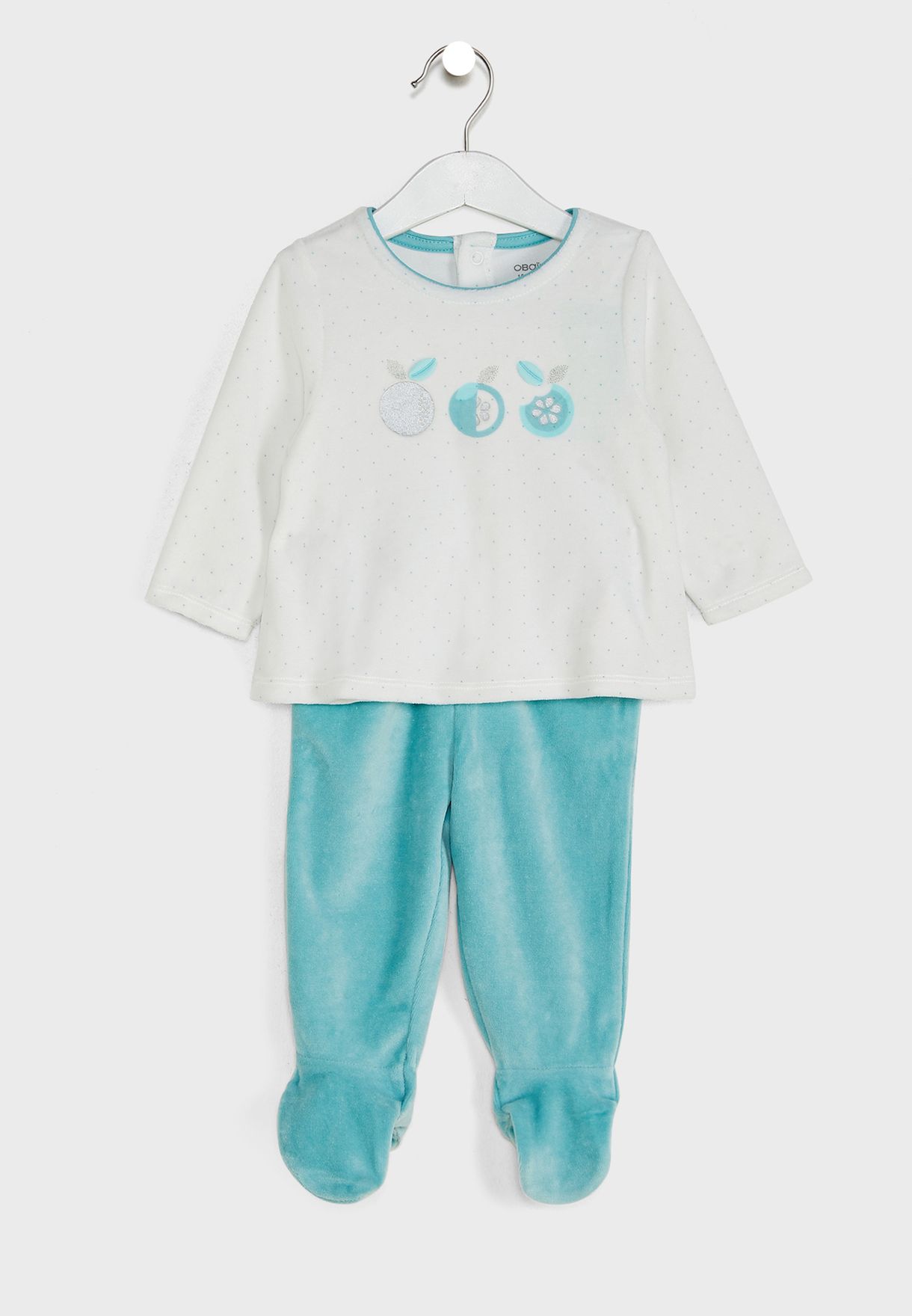 Infant Fruit Print Pyjama Set
