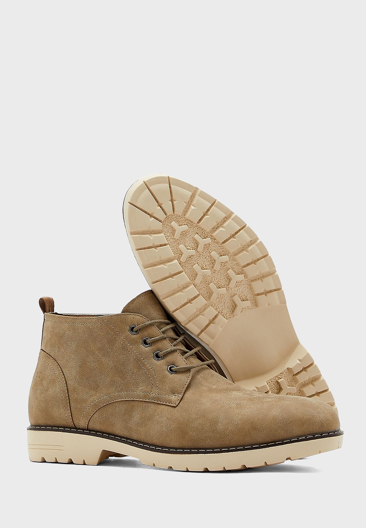 Casual Lace Up Boots