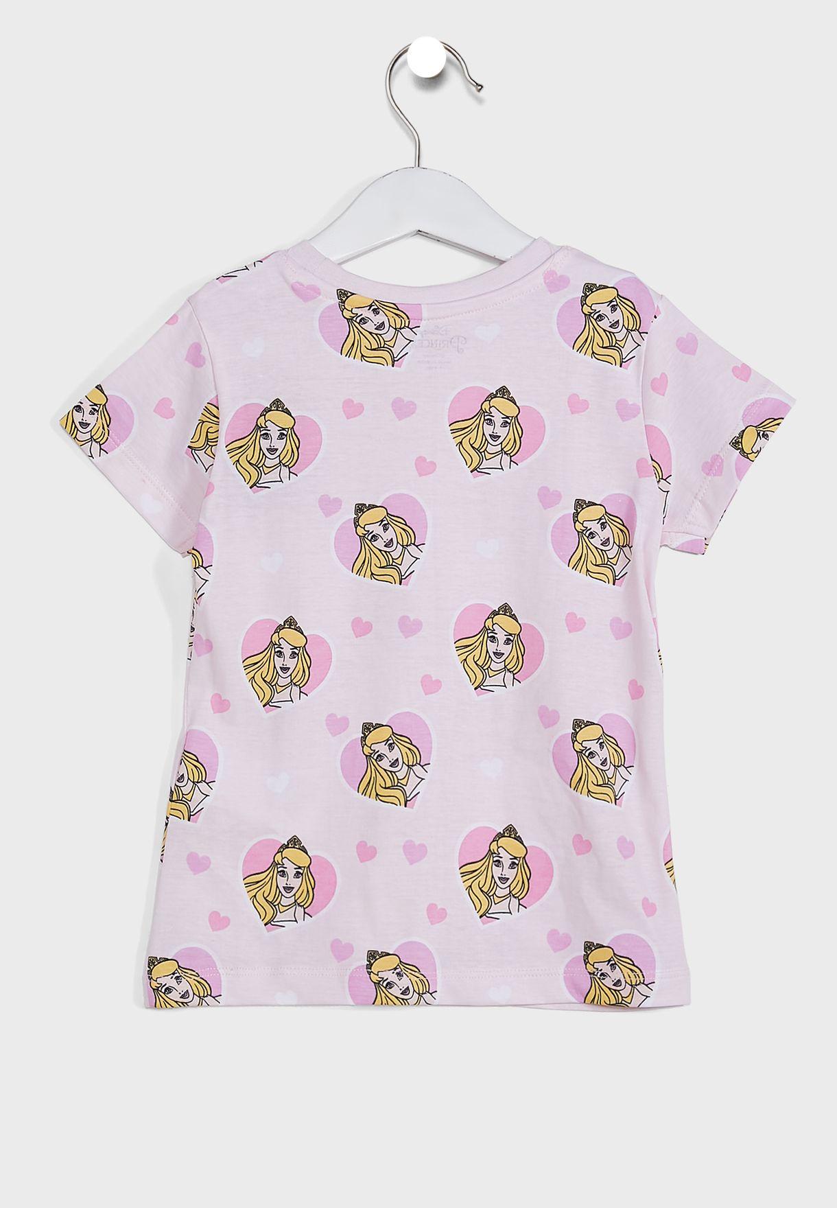 Kids Disney Princess T-Shirt & Short Set