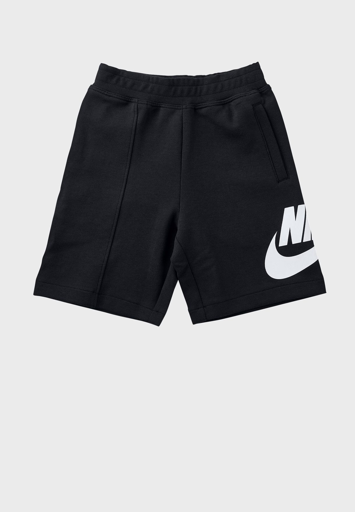 Buy Nike black Kids Alumni Shorts for 