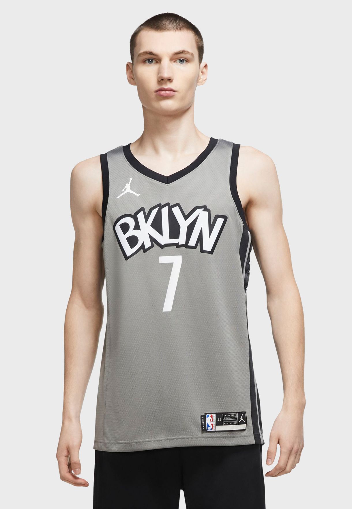 Buy Nike grey Kevin Durant Brooklyn Nets Swingman Statement Jersey for ...