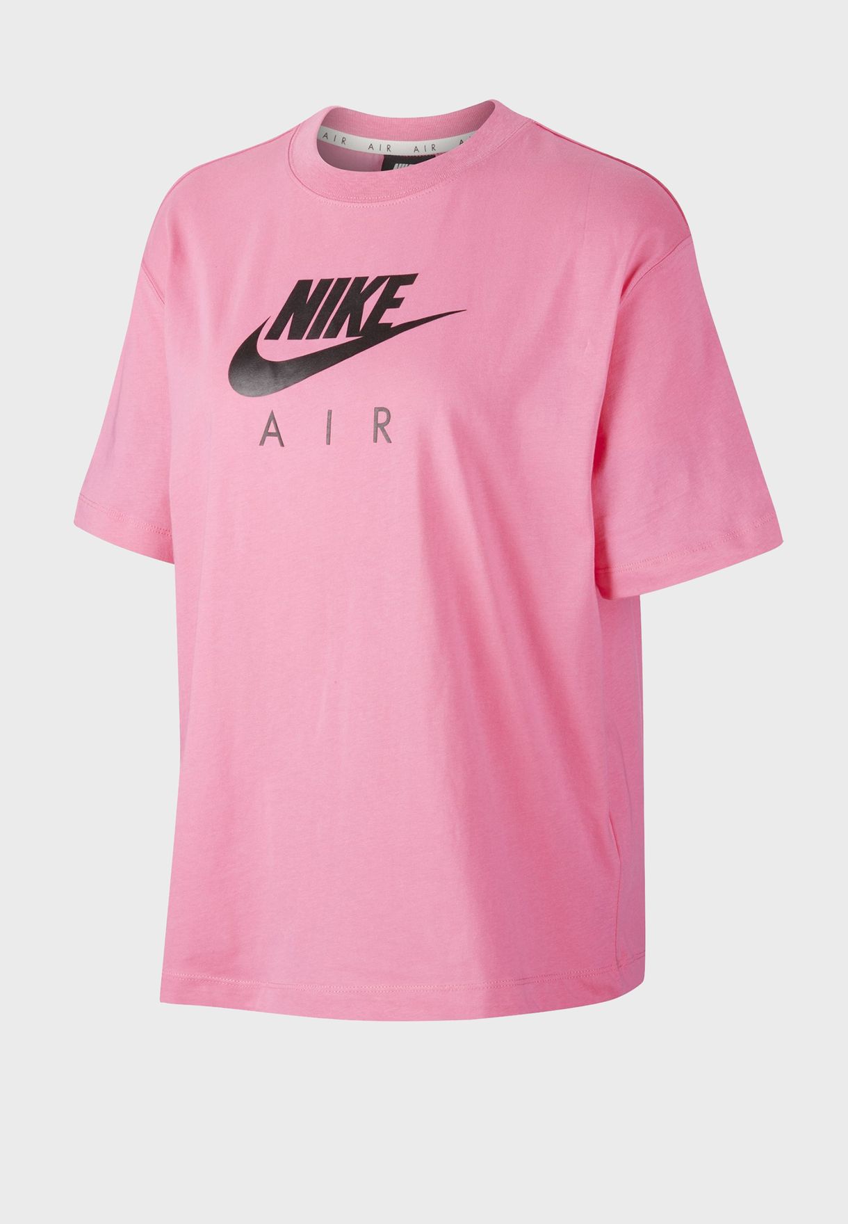 pink nike air t shirt