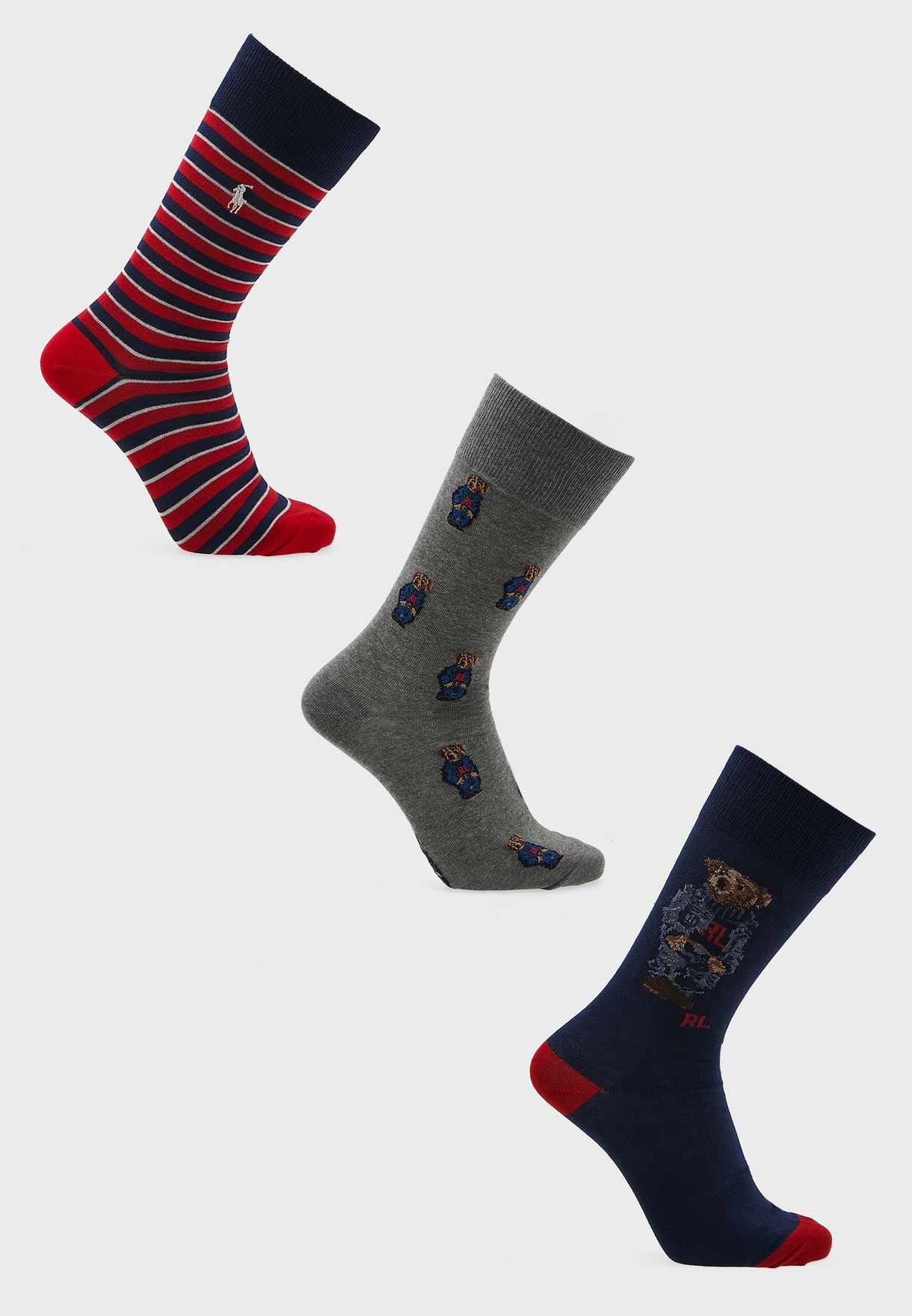 3 Pack Lifestyle Socks Gift Set