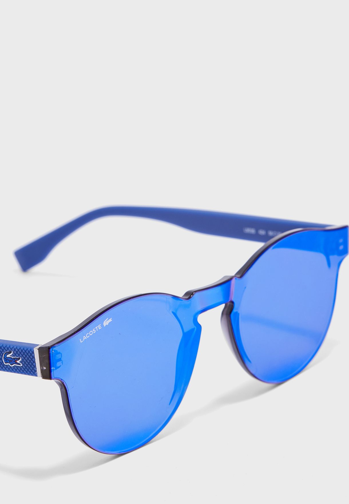 Lacoste blue Round Shield Sunglasses 