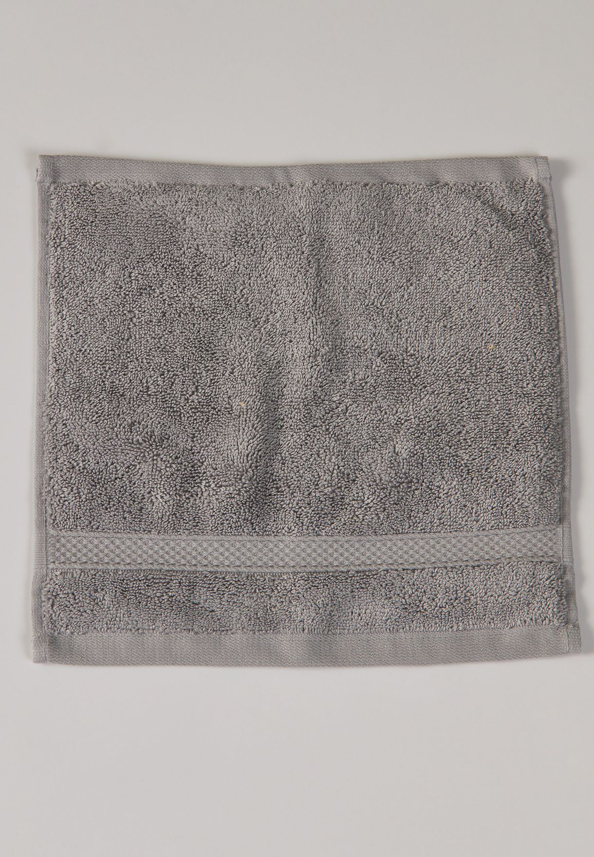 Chroma Face Cloth In Dove Grey