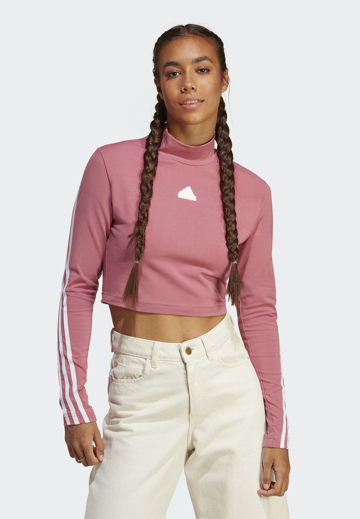 3 Stripe Future Icons High Neck Top