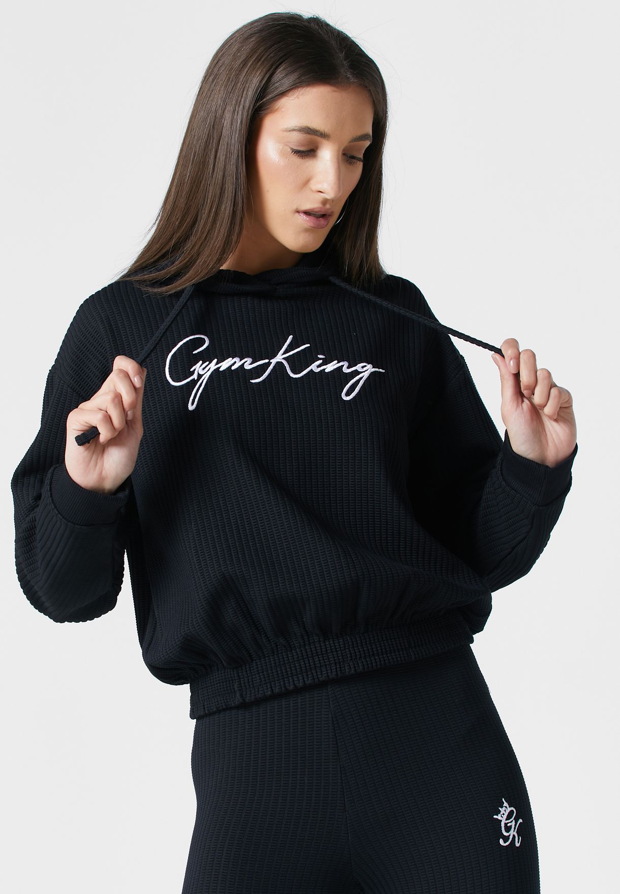 Waffle Knit Hoodie