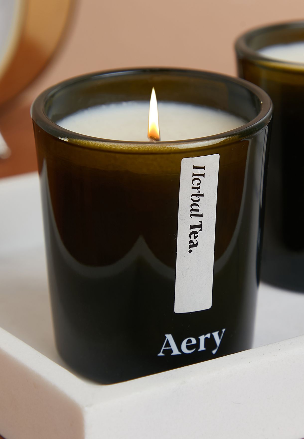 Botanical Green 3 X Candle Set