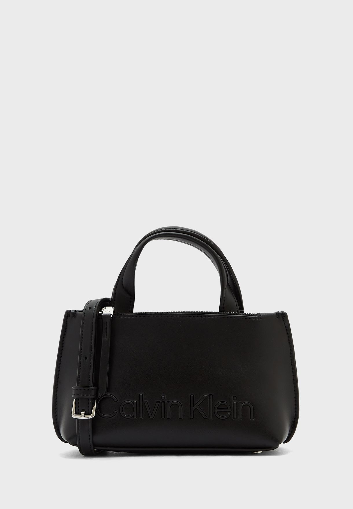 Buy Calvin Klein black Set Mini Tote Bag for Women in Muscat, Salalah