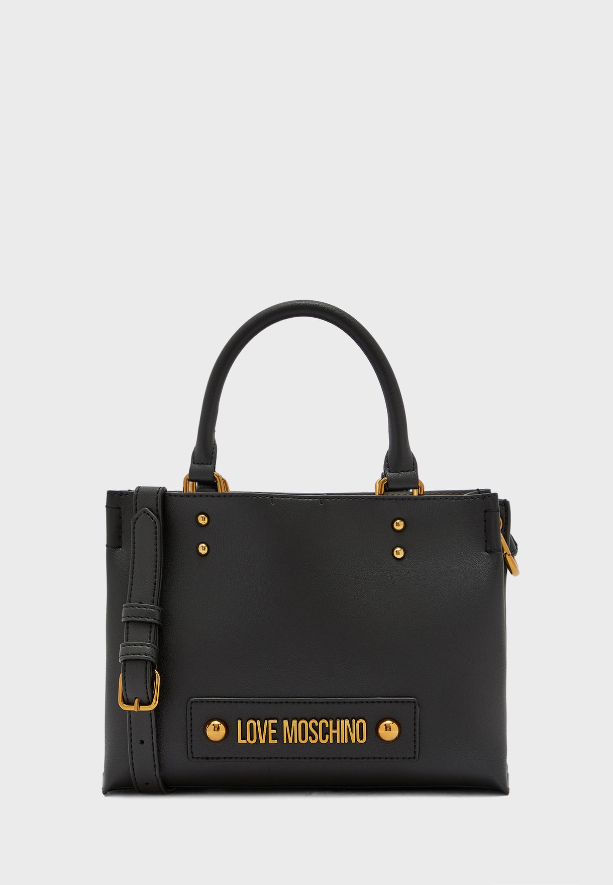 love moschino cross body bag black