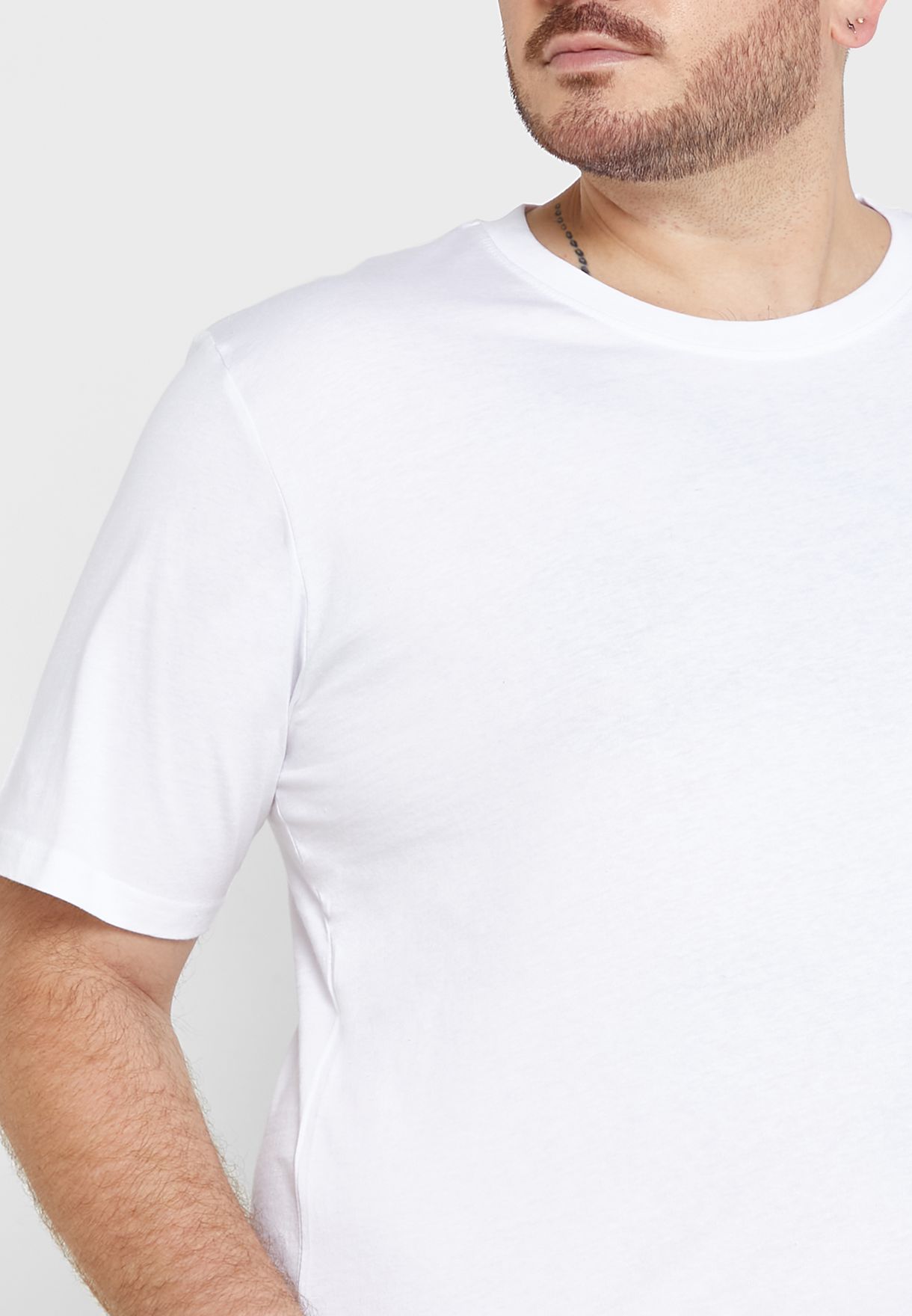Plus Size Crew Neck T Shirt