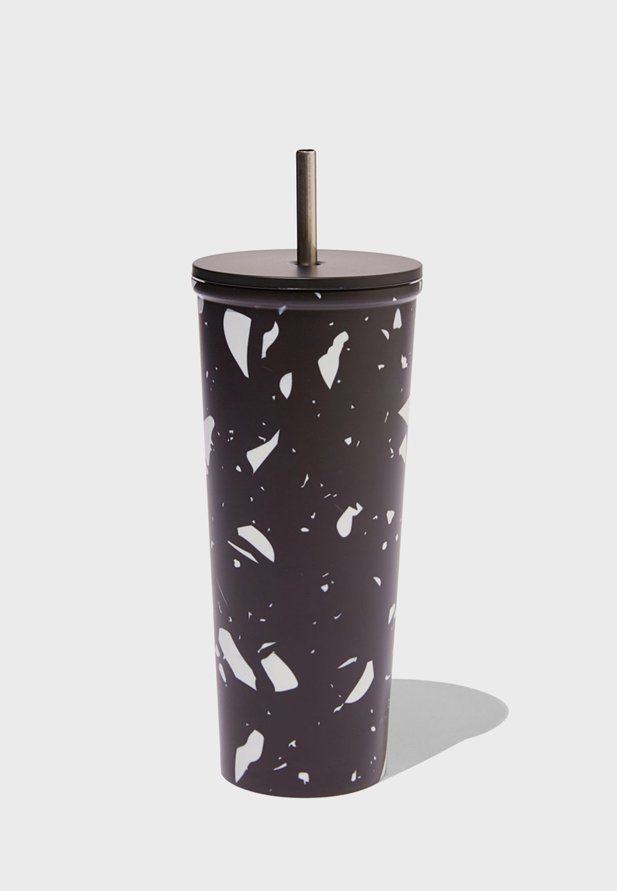 Terrazzo Metal Smoothie Cup