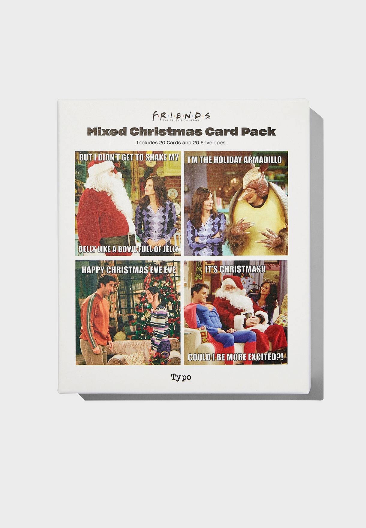 Friends Christmas Card 20 Pack
