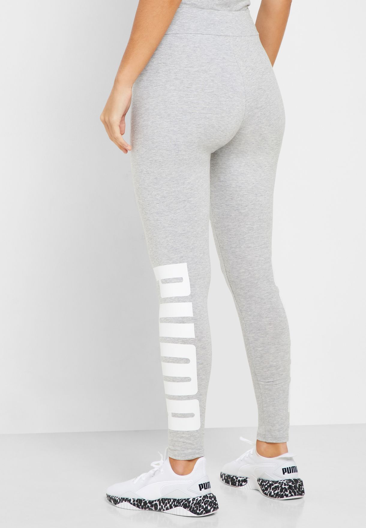 grey puma tights
