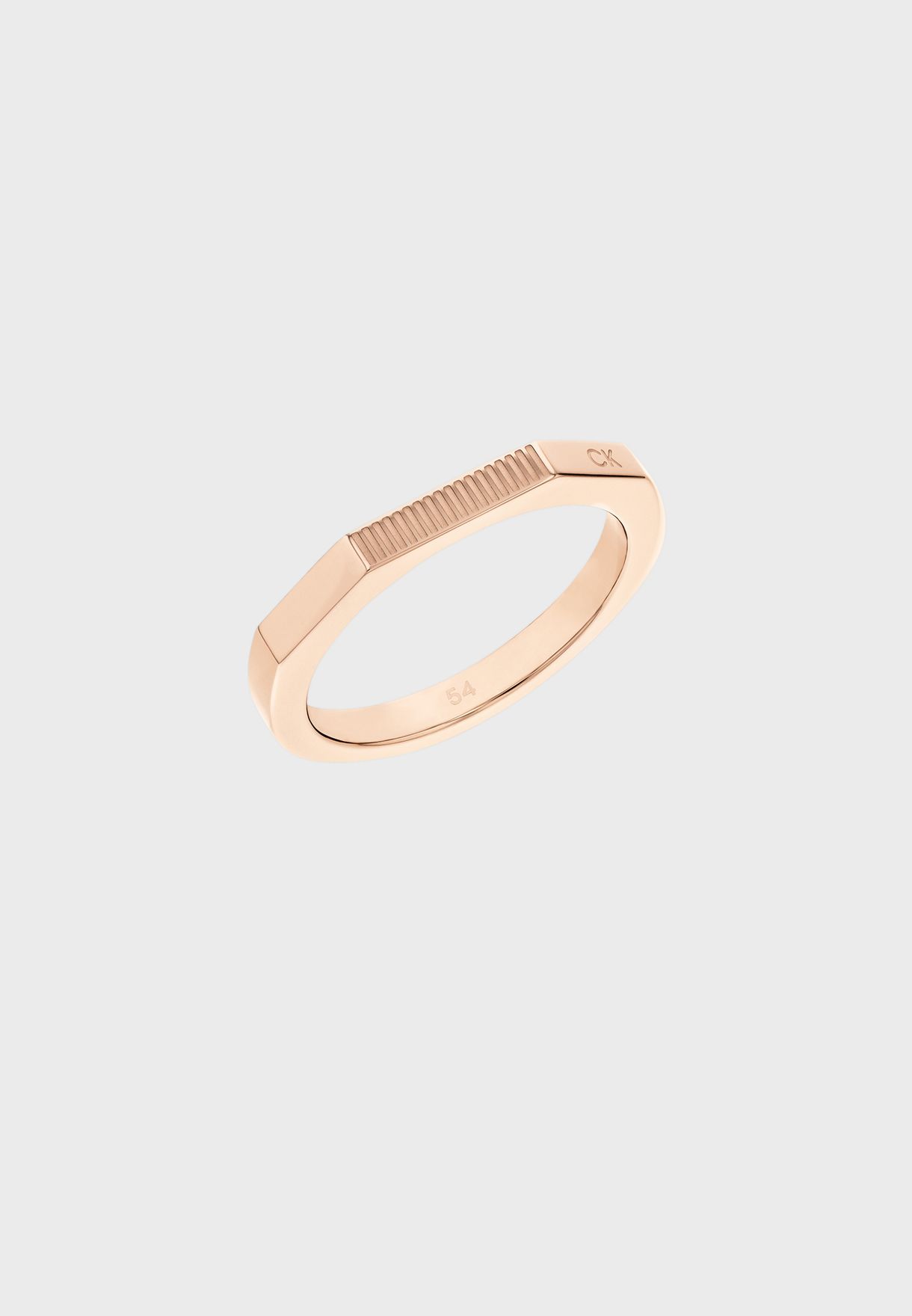 Faceted Bar Ring