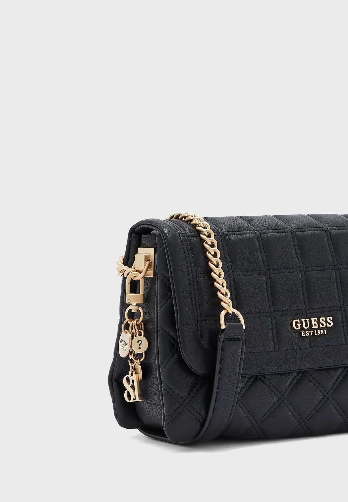 guess kamina flap bag