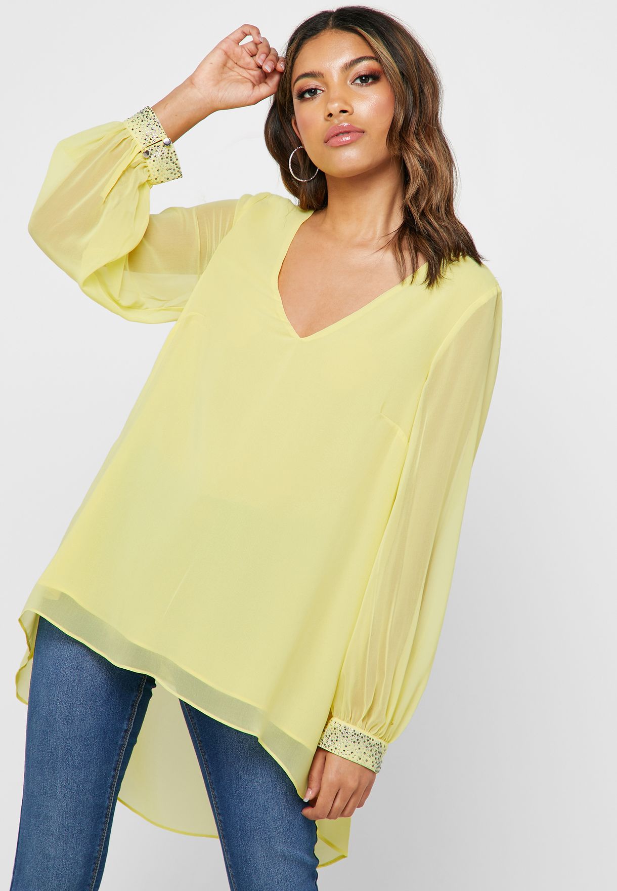 wallis yellow top