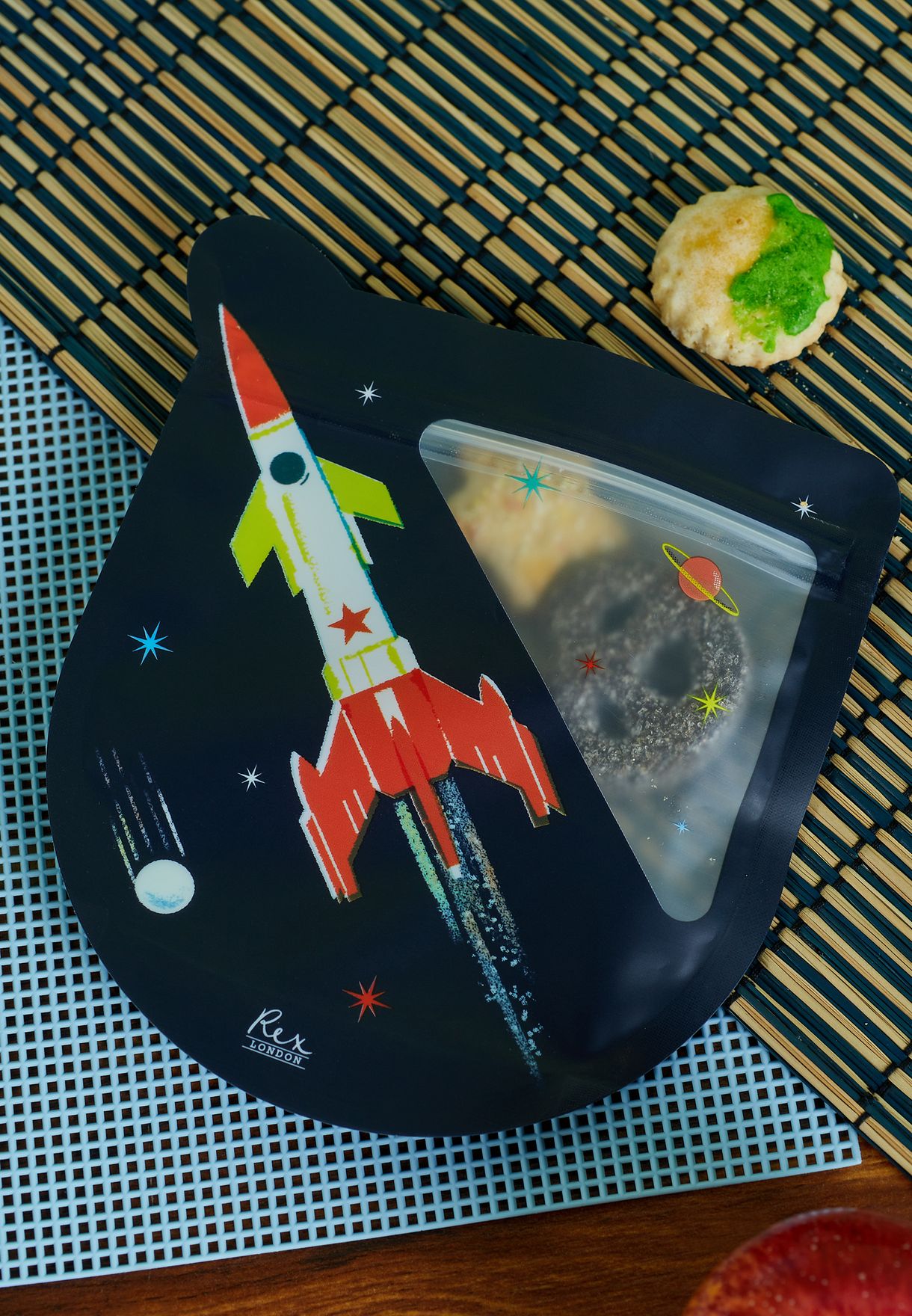 Set Of 3 Space Age Snack Bags