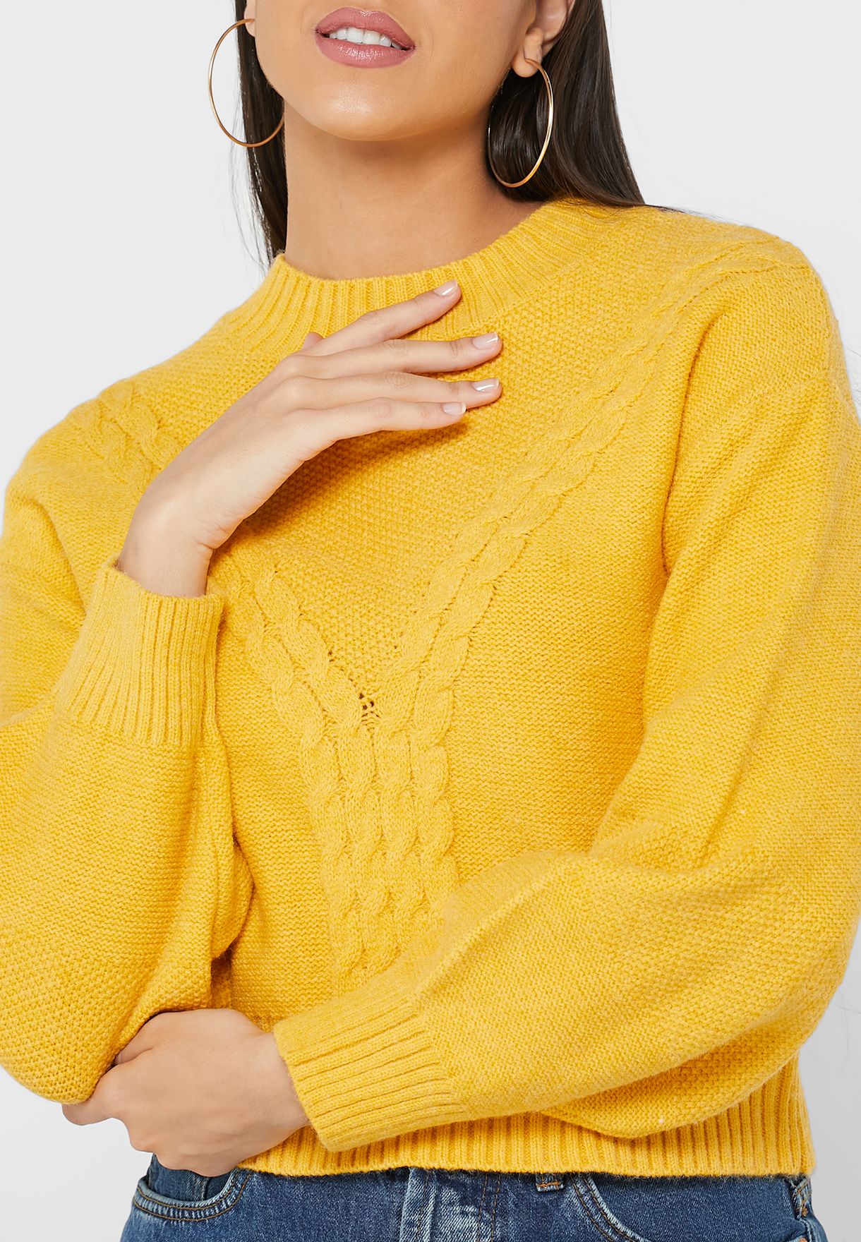 Puff Sleeve Pull Over