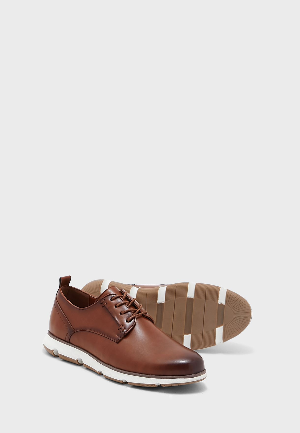 Buy Robert Wood brown Hybrid Casual Lace Ups for Men in Riyadh, Jeddah