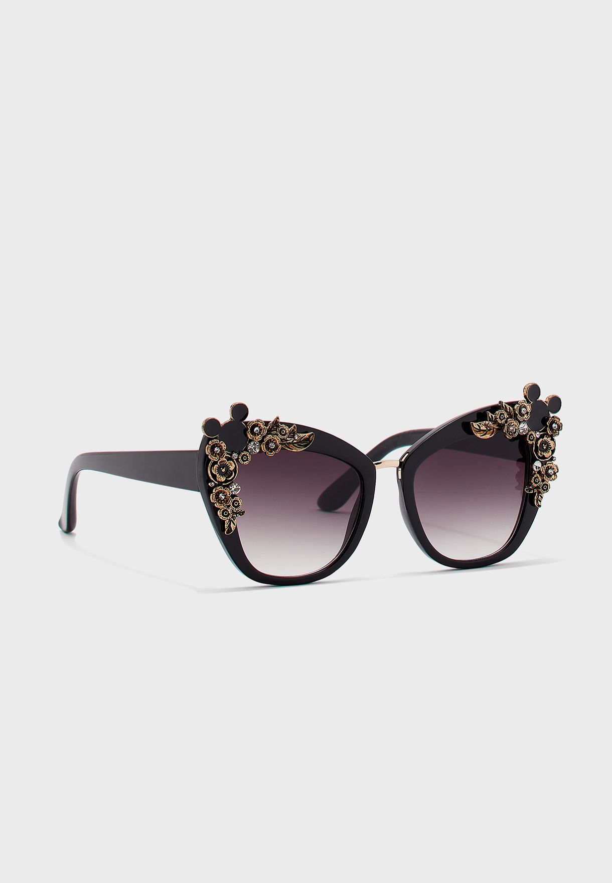 Buy Aldo black Mickey Diamante Sunglasses for Women in MENA, Worldwide