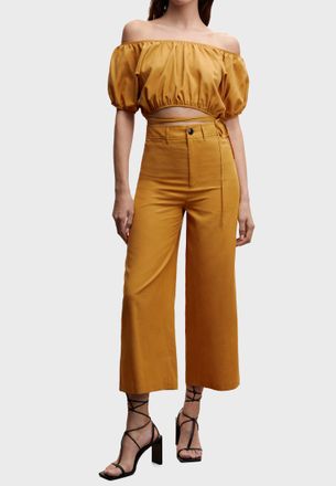 Mango Off White Printed Trousers  Buy Mango Off White Printed Trousers  online in India