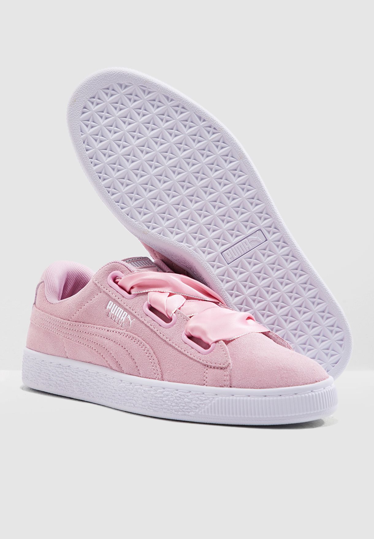 Buy Puma Pink Suede Heart Galaxy for 