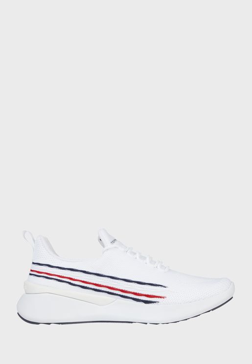 tommy hilfiger all white shoes