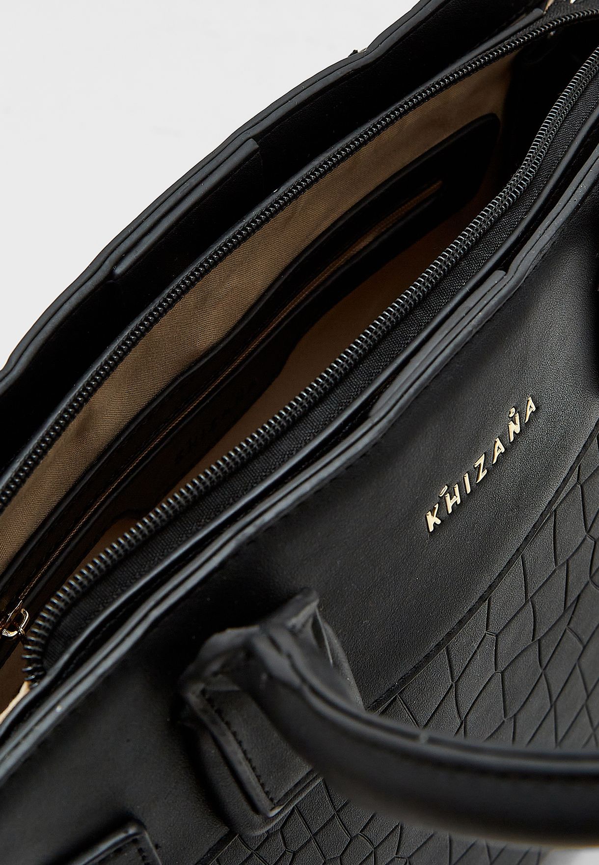 Croc Mix Tote Handbag