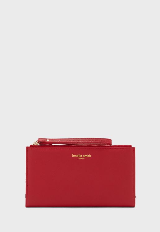 Red Wristlet purse