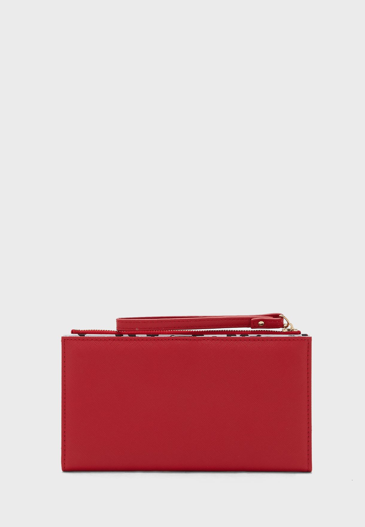 Red Wristlet purse