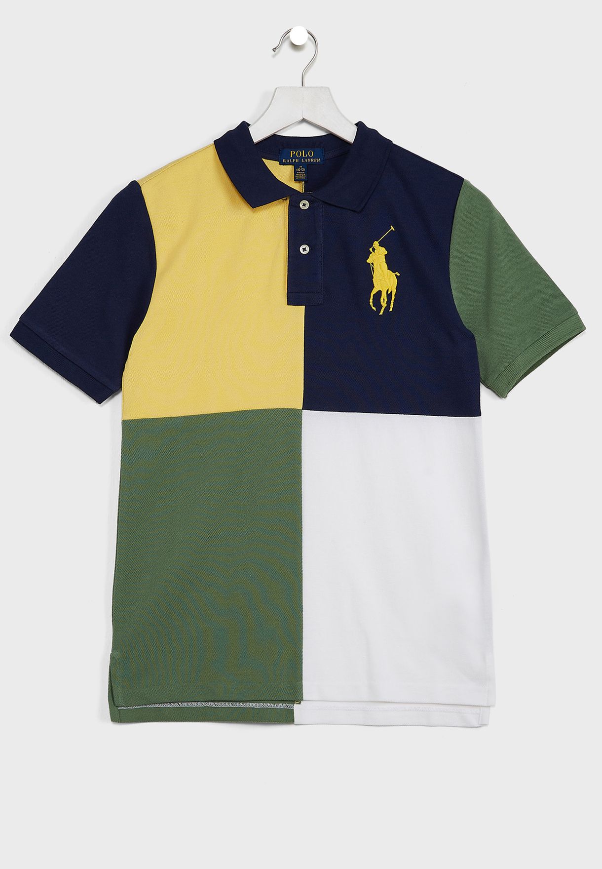 Youth  Color Block Polo