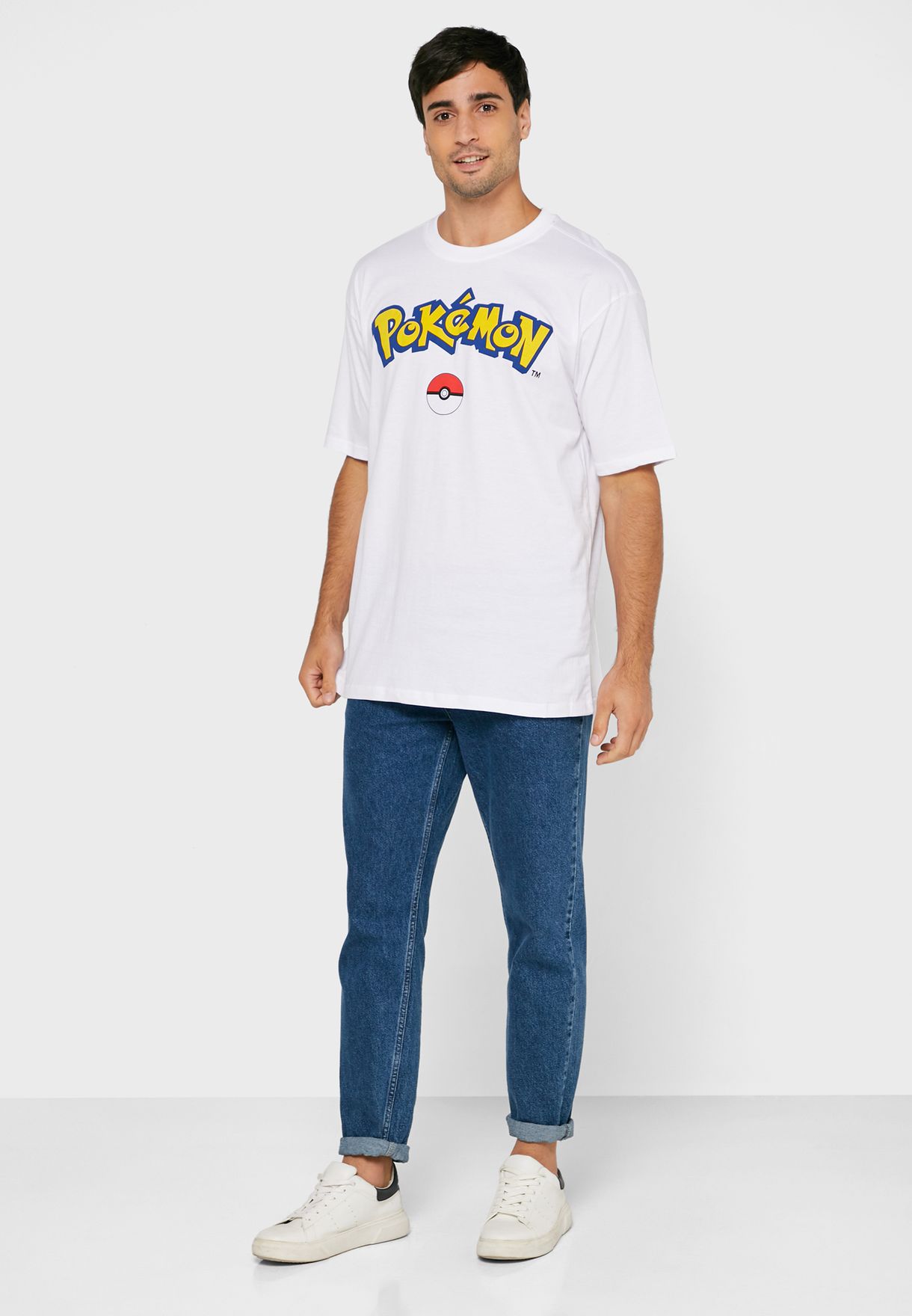 Pokémon Logo Crew Neck T-Shirt