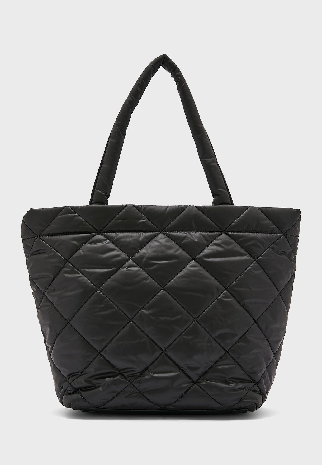 Quilted Top Handle Tote