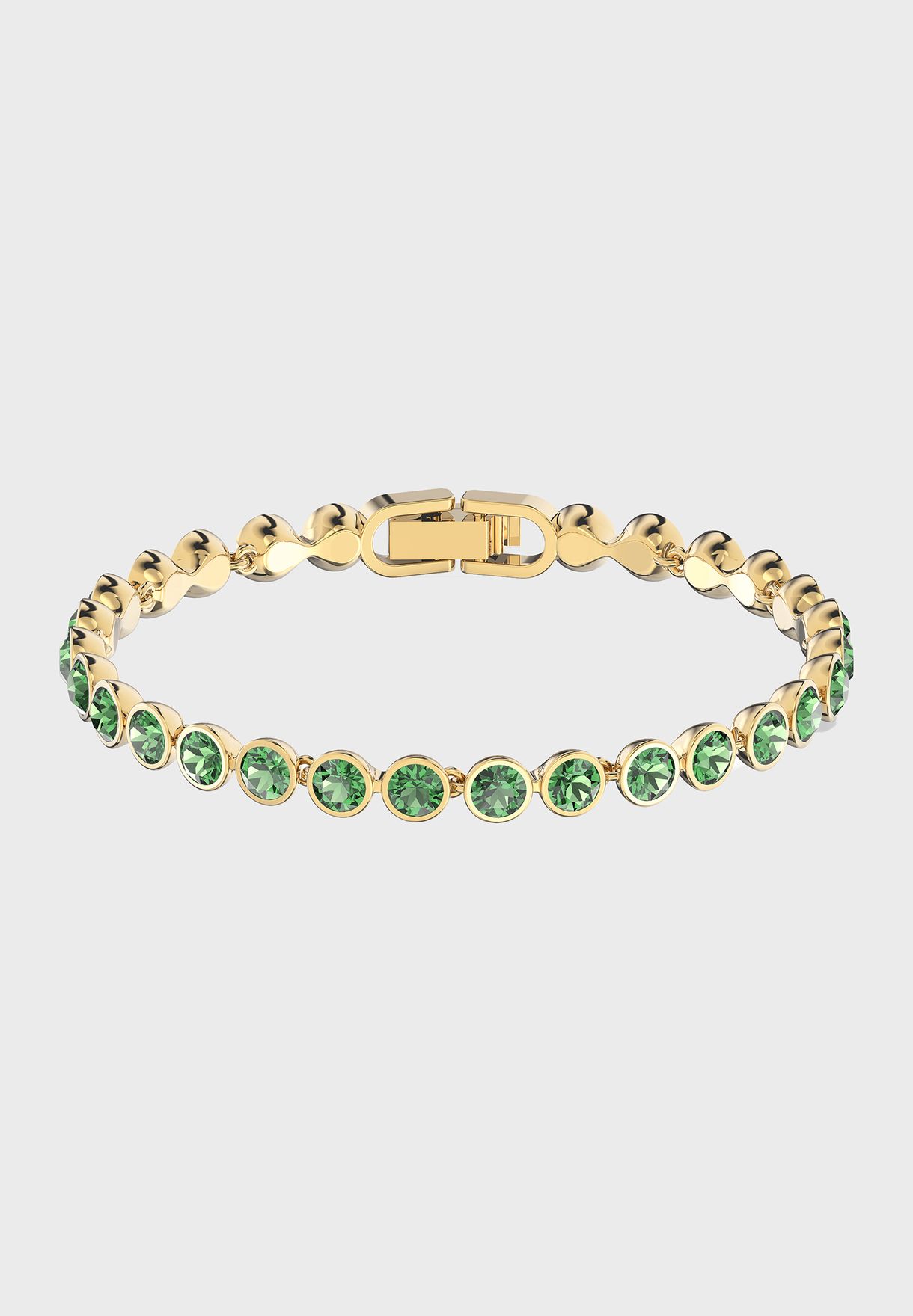 Buy Swarovski Gold Tennis Bracelet For Women In Dubai Abu Dhabi